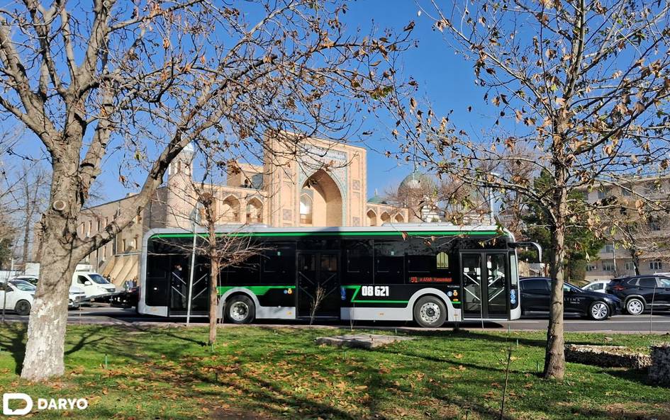 Toshkentda avtobuslar uchun ajratilgan yo‘laklar to‘siqlar bilan himoyalanadi